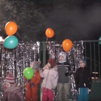 Lampiónový sprievod plný svetielok otvoril Mestský park v Šahách - video